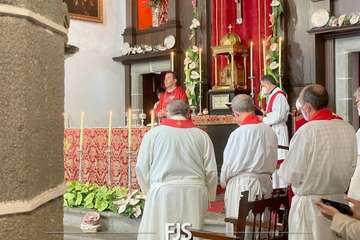 Telde rinde tributo a San Lorenzo en la capital grancanaria/Francisco Javier Santana.